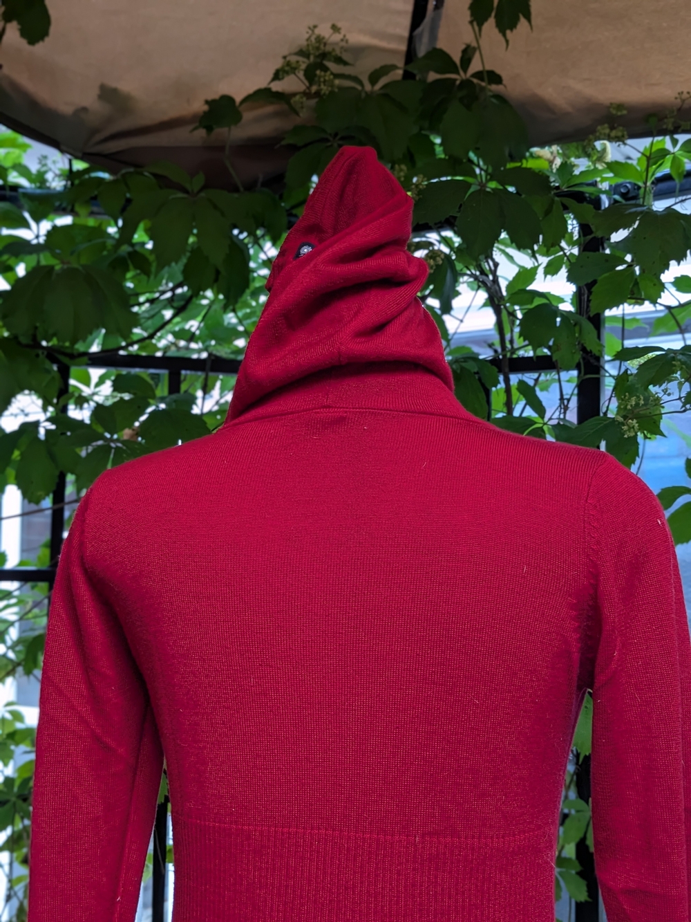 Apple Bottoms Red Hooded Rhinestone Logo Sweater - Picture 4 of 16